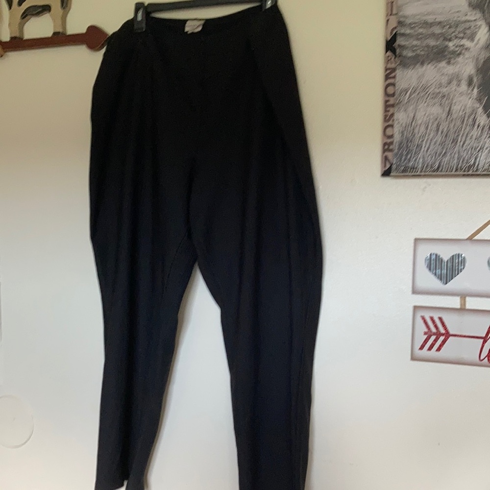 Fashion Bug stretch black pants 2X
